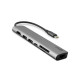 Epico 9915112100071 hub de interfaz USB Tipo C 5000 Mbit/s Gris